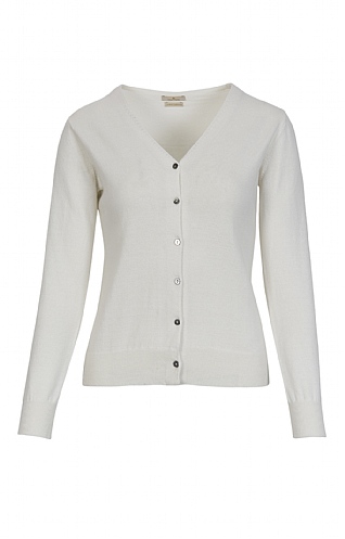 Cotton & Cashmere V Neck Cardigan