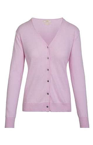 Cotton & Cashmere V Neck Cardigan