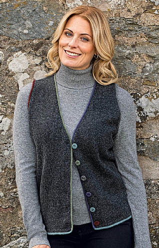ladies knitted waistcoats