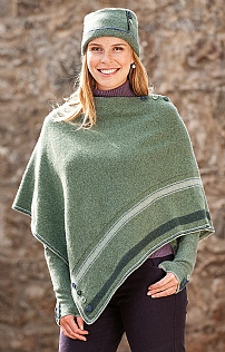 Stripy Poncho