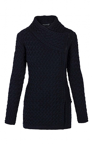 Trellis Merino Biker Coat