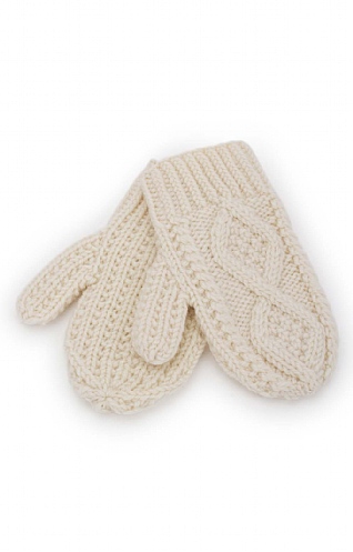 Kid's Aran Mittens Kid's Aran Mittens