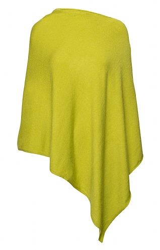 House Of Bruar Tilley Poncho, Chartreuse