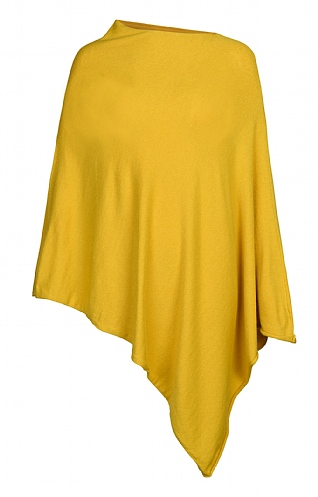 House Of Bruar Tilley Poncho, Mustard