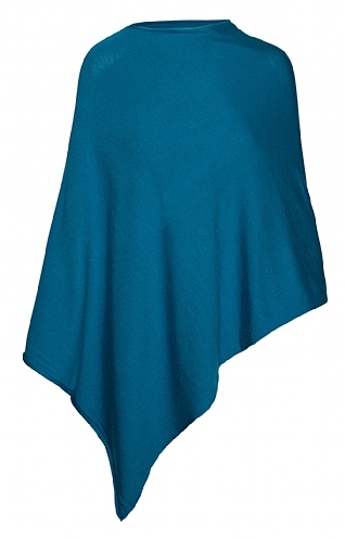 House Of Bruar Tilley Poncho, Teal