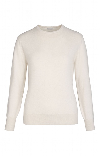 Barrie 3 Ply Cashmere Crew Neck
