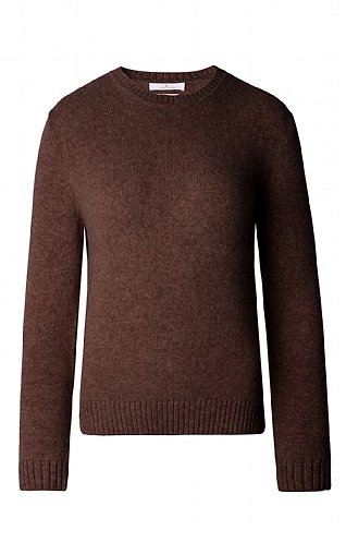 Ladies Munrospun Shetland Crew Neck