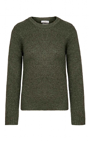 Ladies Munrospun Shetland Crew Neck