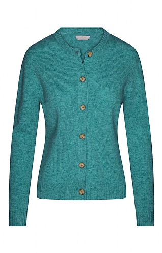 Ladies Munrospun Shetland Cardigan