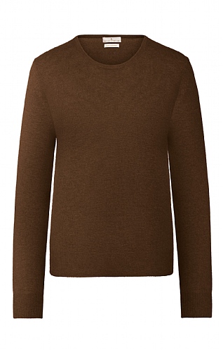 Ladies Cashmere 2 Ply Crew Neck