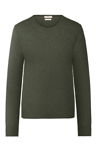 Ladies Cashmere 2 Ply Crew Neck