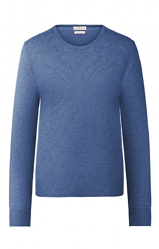 Ladies Cashmere 2 Ply Crew Neck