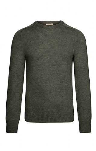 House of Bruar 2 ply Lambswool Crew Neck