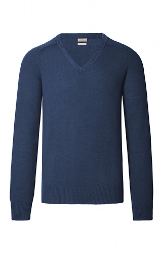 House of Bruar 2 ply Lambswool V Neck House of Bruar 2 ply Lambswool V Neck