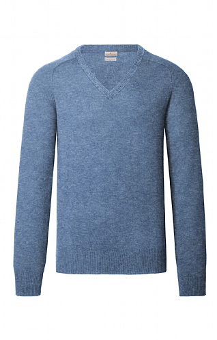 House of Bruar 2 ply Lambswool V Neck House of Bruar 2 ply Lambswool V Neck