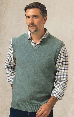 House of Bruar 2 ply Lambswool Slipover House of Bruar 2 ply Lambswool Slipover