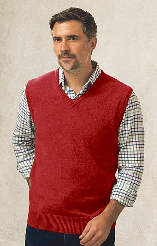 House of Bruar 2 ply Lambswool Slipover House of Bruar 2 ply Lambswool Slipover