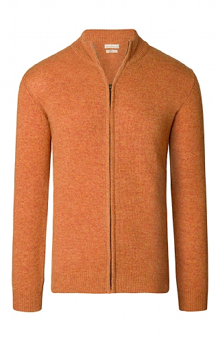 Mens Country Lambswool Zip Jacket