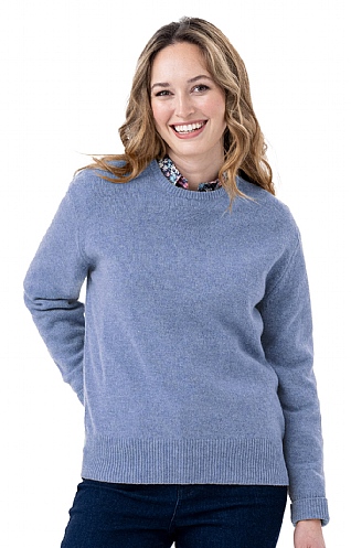 House of Bruar Lambswool Crew Neck