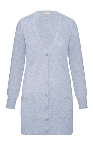 Ladies Country Lambswool Boyfriend Cardigan