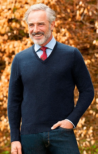 Men’s Merino V Neck