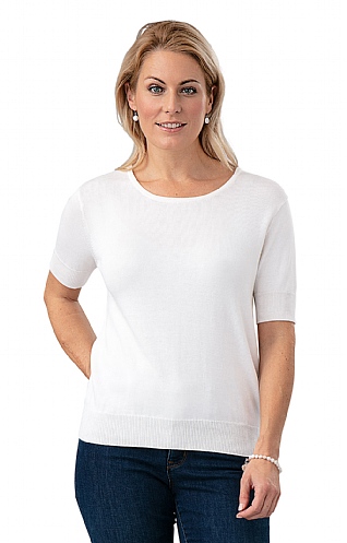 Ladies Pima Cotton Crew Ladies Pima Cotton Crew