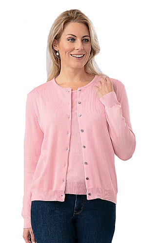 Ladies Pima Cotton Cardigan