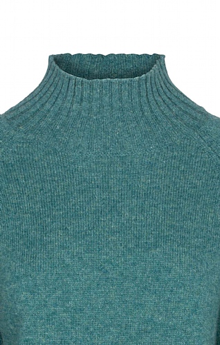 shetland roll neck