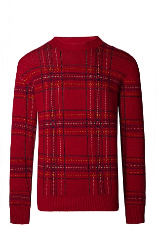 Plaid sweater mens sales