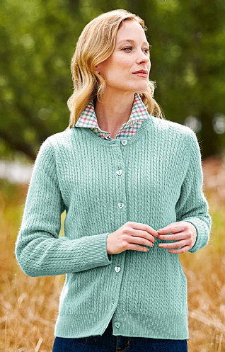 Lamora Cable Cardigan