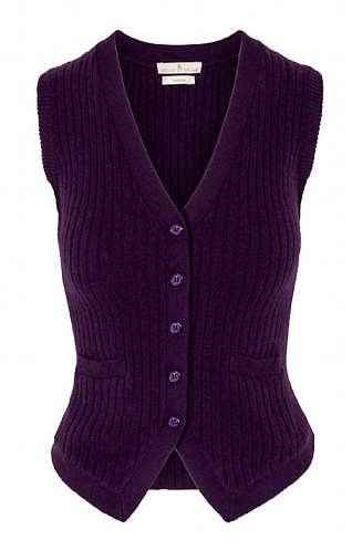 Lamora Rib Waistcoat