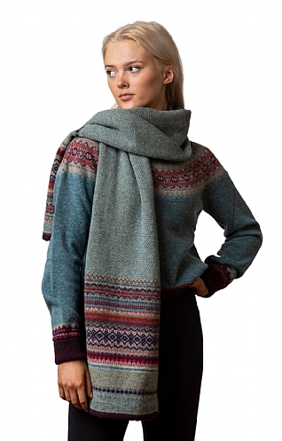 Eribe Knitwear Alpine Scarf - Old Rose