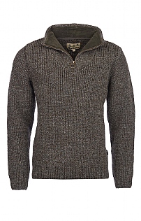 Barbour New Tyne Half Zip, Derby Tweed