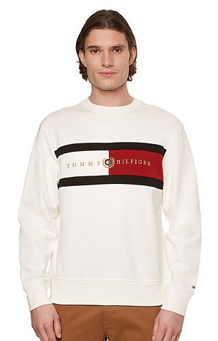 Men's Tommy Icon Insert Jumper - House of Bruar