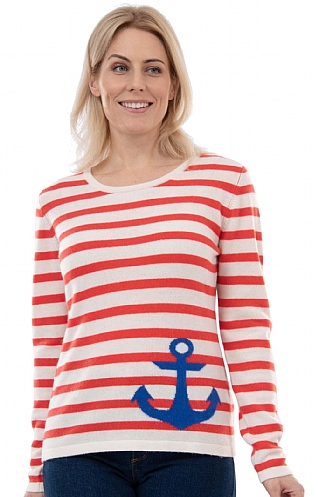 Brodie Cashmere Ahoy Sweatshirt