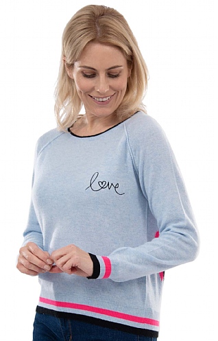 Brodie Cashmere Sasha Sweater