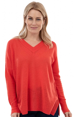 Brodie Cashmere Harriet V Neck