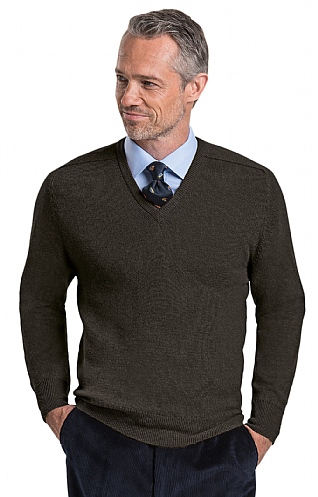Men's 2 Ply Cashmere V Neck Men's 2 Ply Cashmere V Neck