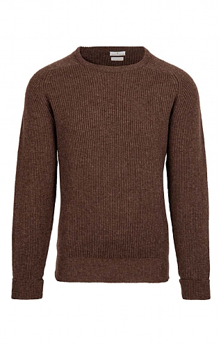 Merino & Lambswool Fisherman's Rib