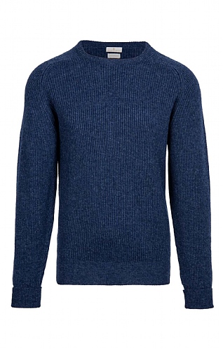 Merino & Lambswool Fisherman's Rib