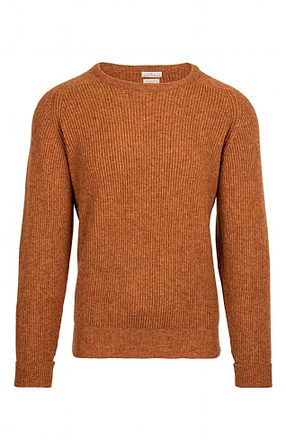Merino & Lambswool Fisherman's Rib