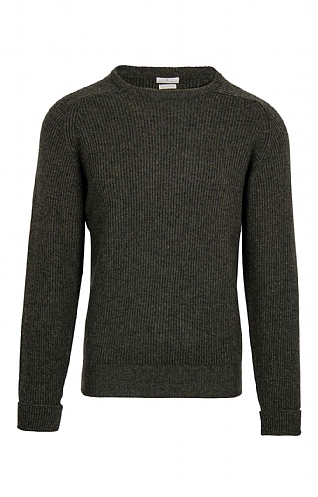 Merino & Lambswool Fisherman's Rib