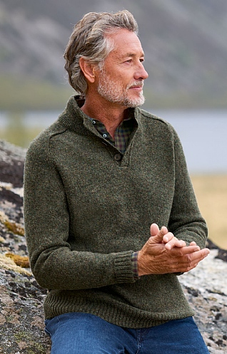 Shetland Button Troyer