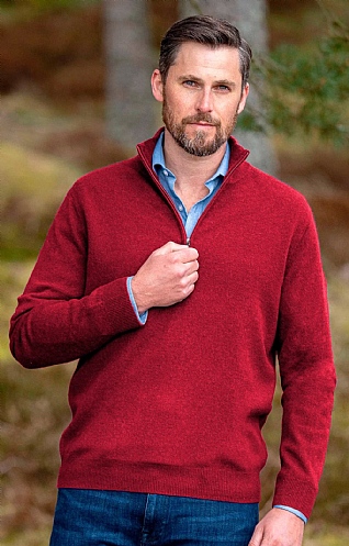 Cashmere T-Zip