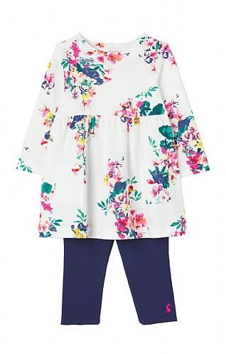 Ladies Joules Christina Dress and Leggings Set