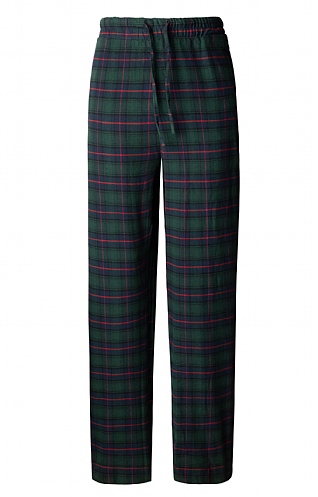 Mens Brushed Cotton Flannel Pyjamas Green House of Bruar
