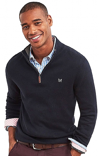 Crew Clothing Classic Half Zip