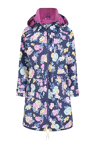 Ladies Lazy Jacks Long Print Waterproof Jacket
