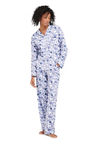 Ladies Barbour Darcy PJ Set, Bellflower Floral